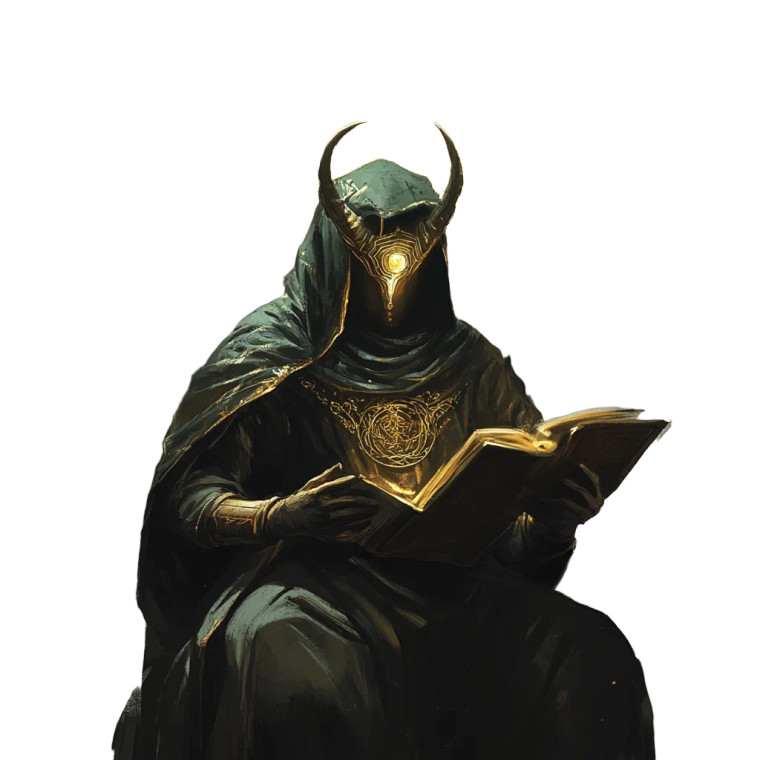 Occult Mentor Vinyl Car Decal Sticker – Waterproof & UV-Resistant 8"