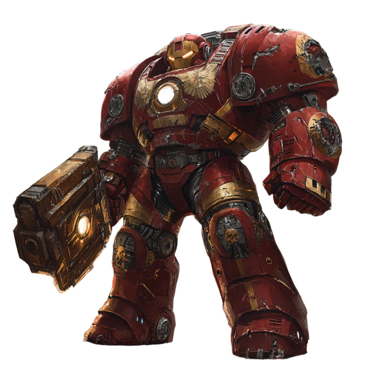 Iron Emperor Fusion Vinyl Car Decal Sticker – Waterproof & UV-Resistant 8"