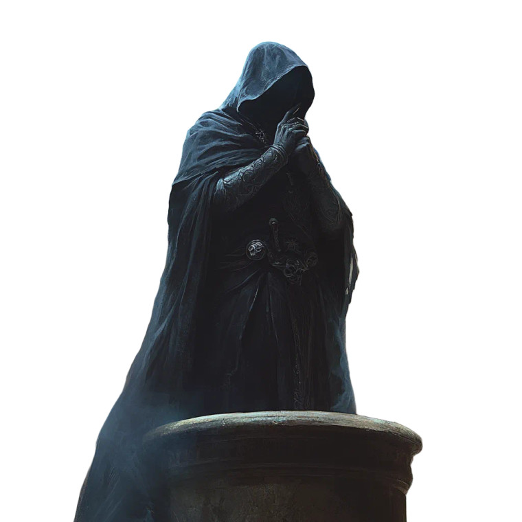 Dark Wizard V2 Vinyl Car Decal Sticker – Waterproof & UV-Resistant 8"