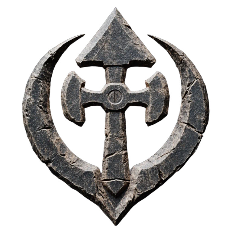 Stoneforge Clan Symbol Vinyl Car Decal Sticker – Waterproof & UV-Resistant 8"