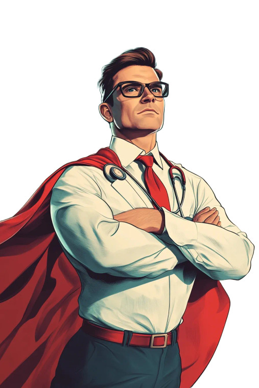 Vha Superhero Manager Vinyl Car Decal Sticker – Waterproof & UV-Resistant 8"
