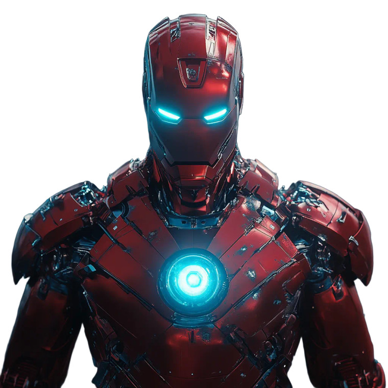 Ironman Jarvis Vinyl Car Decal Sticker – Waterproof & UV-Resistant 8"