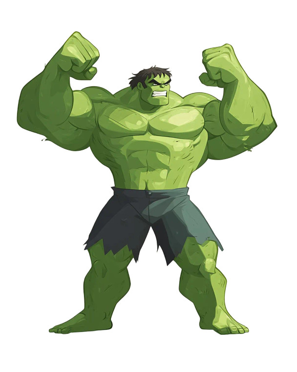Hulk Growing Vinyl Car Decal Sticker – Waterproof & UV-Resistant 8"