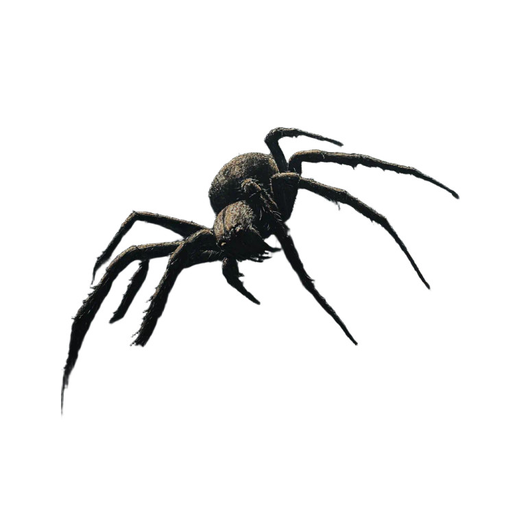 Descending Mountain Spider Vinyl Car Decal Sticker – Waterproof & UV-Resistant 8"