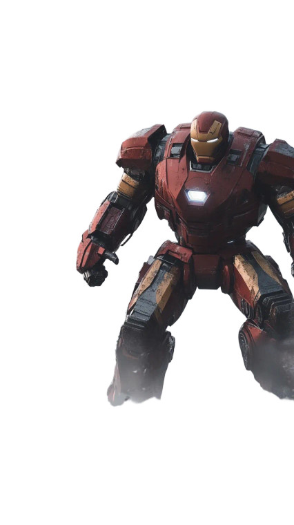 Iron Man Vs J.A.R.V.I.S Vinyl Car Decal Sticker – Waterproof & UV-Resistant 8"