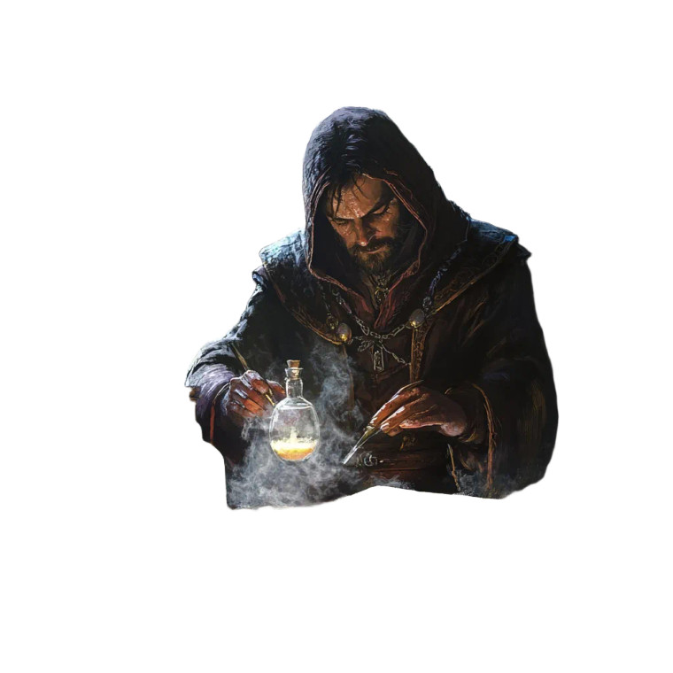 Wizard'S Potion Vinyl Car Decal Sticker – Waterproof & UV-Resistant 8"