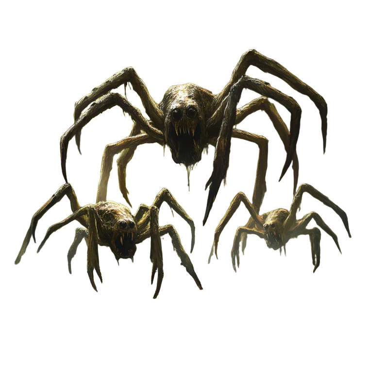 Insectoid Spider Warriors Vinyl Car Decal Sticker – Waterproof & UV-Resistant 8"