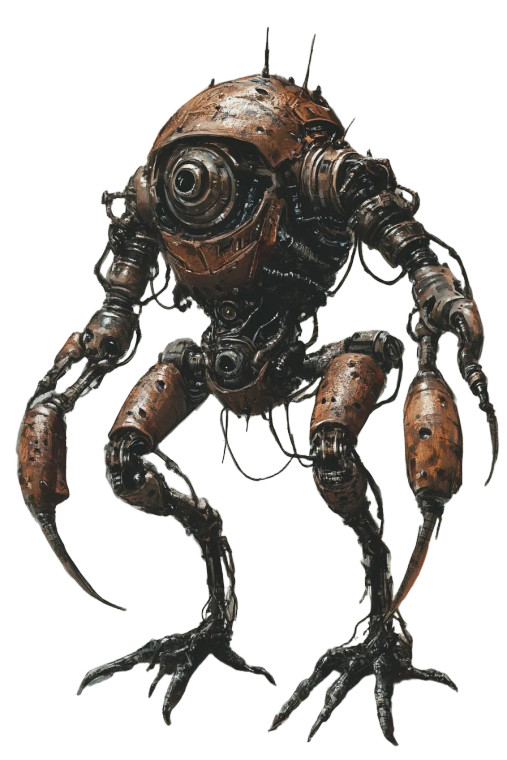 Madness Robot Vinyl Car Decal Sticker – Waterproof & UV-Resistant 8"