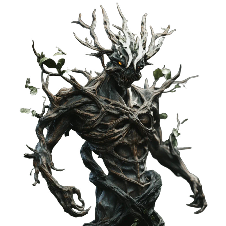 Wood Spriggan Vinyl Car Decal Sticker – Waterproof & UV-Resistant 8"