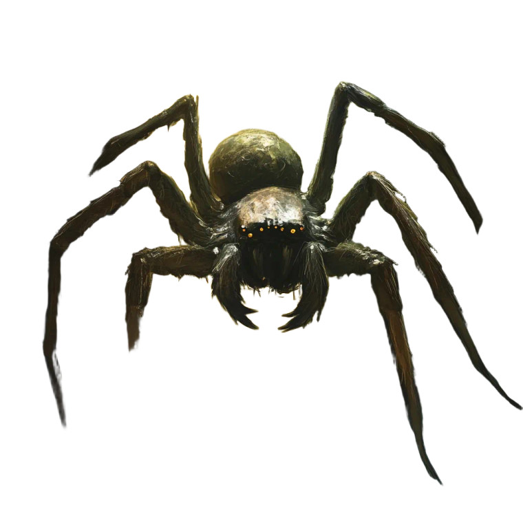 Giant Spider V7 Vinyl Car Decal Sticker – Waterproof & UV-Resistant 8"