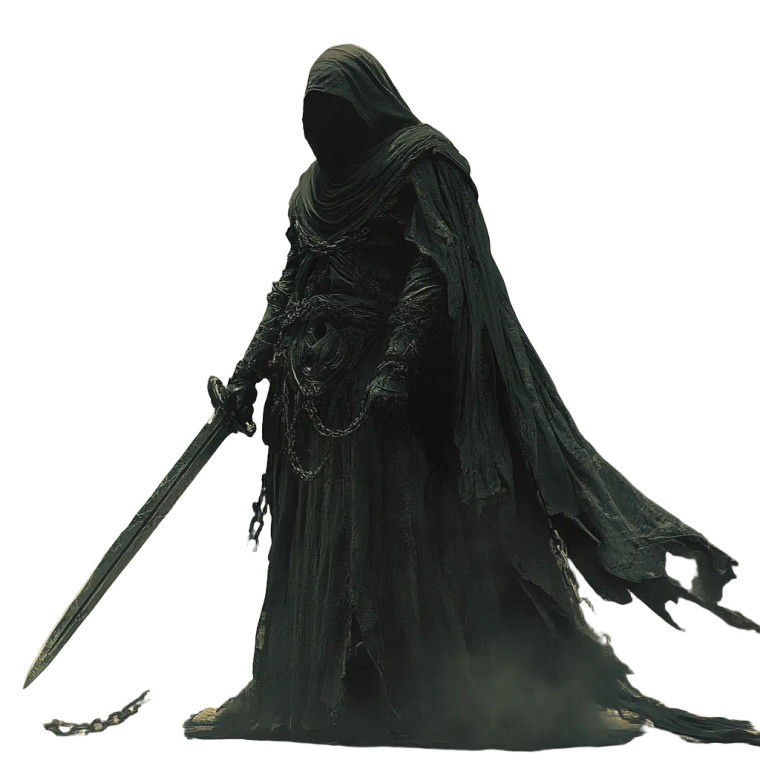 Executioner Of Shadows Vinyl Car Decal Sticker – Waterproof & UV-Resistant 8"