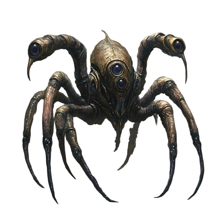 Alien Anime Creature Vinyl Car Decal Sticker – Waterproof & UV-Resistant 8"