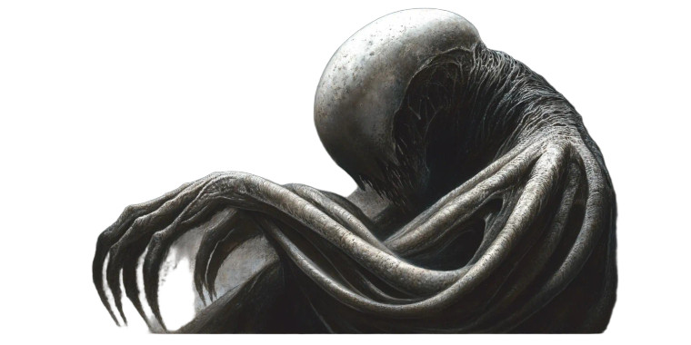 Metallic Tentacle Creature V2 Vinyl Car Decal Sticker – Waterproof & UV-Resistant 8"