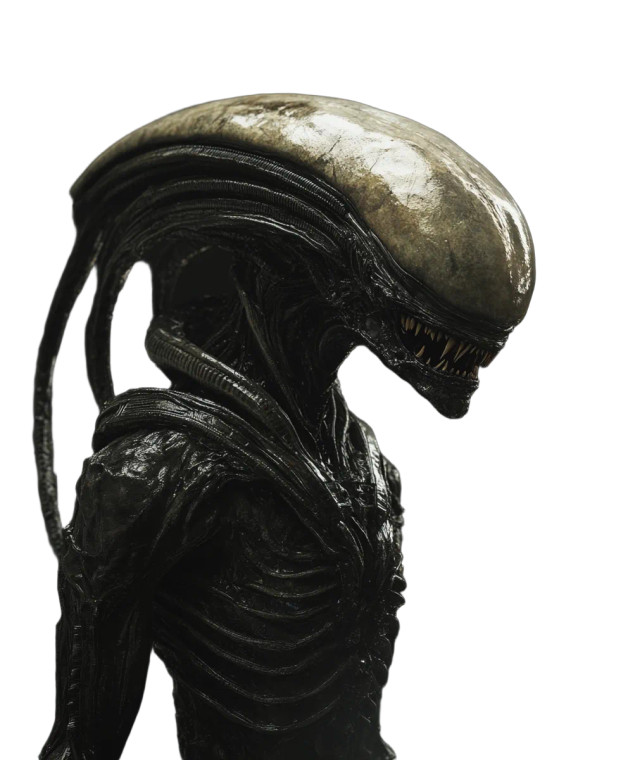 Alien Vinyl Car Decal Sticker – Waterproof & UV-Resistant 8"