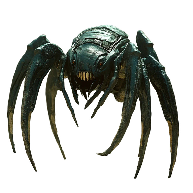 Giant Combat Insect Vinyl Car Decal Sticker – Waterproof & UV-Resistant 8"