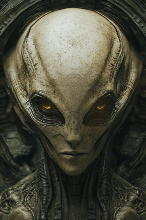 Alien Monolith Vinyl Car Decal Sticker – Waterproof & UV-Resistant 8"