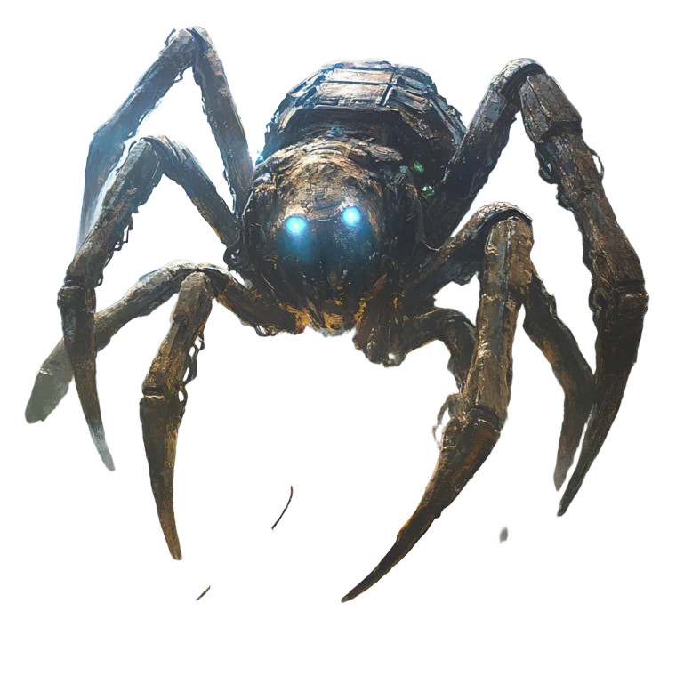 Spider Titan Vinyl Car Decal Sticker – Waterproof & UV-Resistant 8"