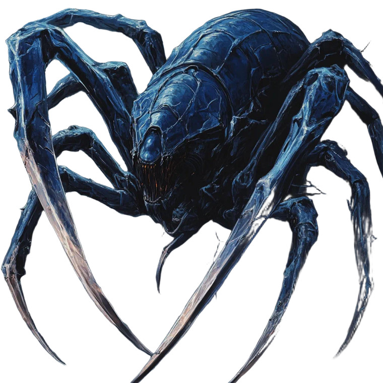 Alien Arachnid Vinyl Car Decal Sticker – Waterproof & UV-Resistant 8"