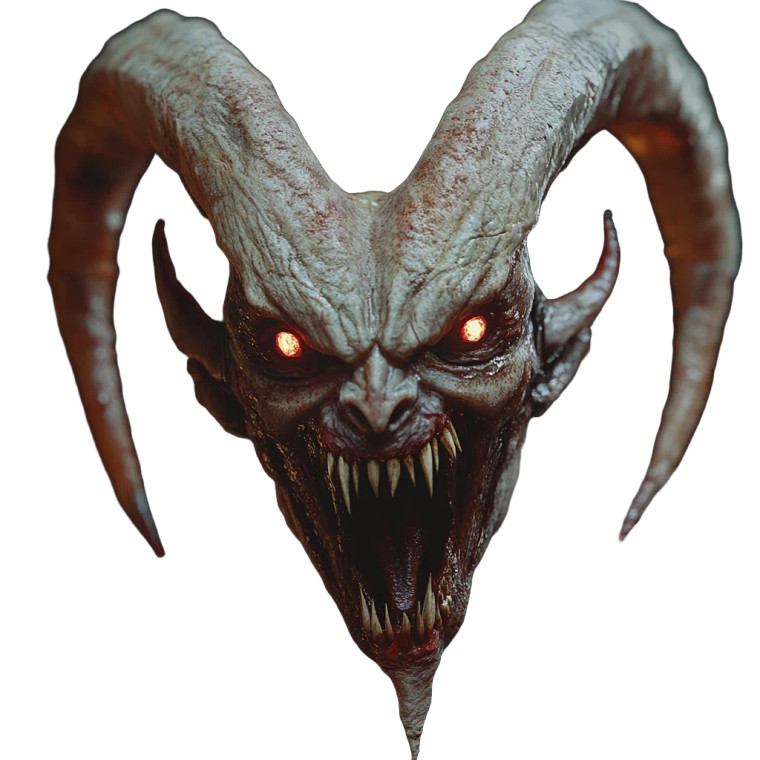 Digital Demon Loab Vinyl Car Decal Sticker – Waterproof & UV-Resistant 8"