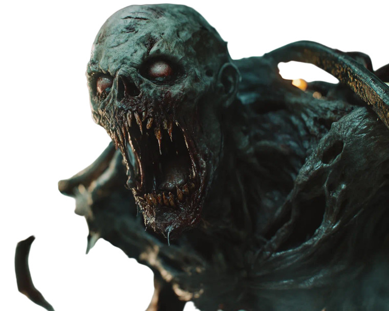 Eldritch Zombie Attack V5 Vinyl Car Decal Sticker – Waterproof & UV-Resistant 8"