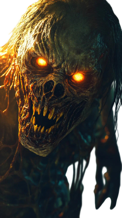 Grotesque Humanoid Creature V2 Vinyl Car Decal Sticker – Waterproof & UV-Resistant 8"