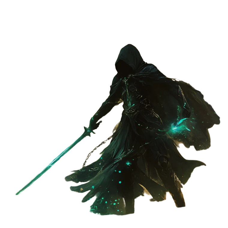 Magical Warrior Vinyl Car Decal Sticker – Waterproof & UV-Resistant 