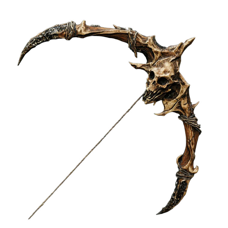 Demon Asura Bow Vinyl Car Decal Sticker – Waterproof & UV-Resistant 