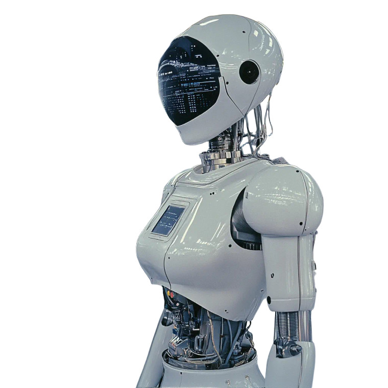 Ai Mother Robot Vinyl Car Decal Sticker – Waterproof & UV-Resistant 