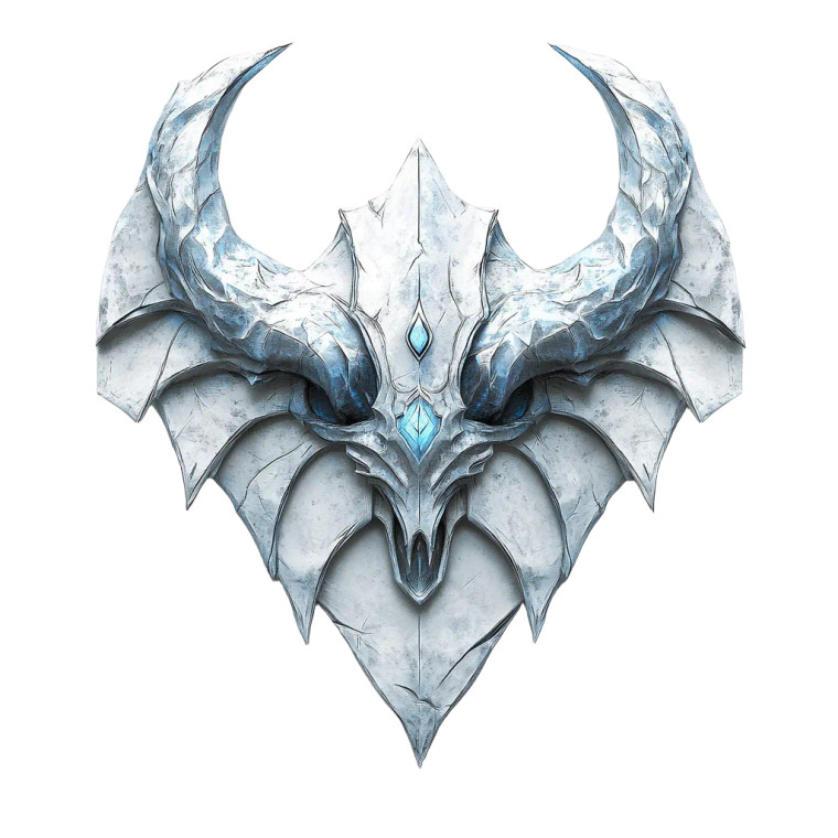 Diablo Style Icon Vinyl Car Decal Sticker – Waterproof & UV-Resistant 8"