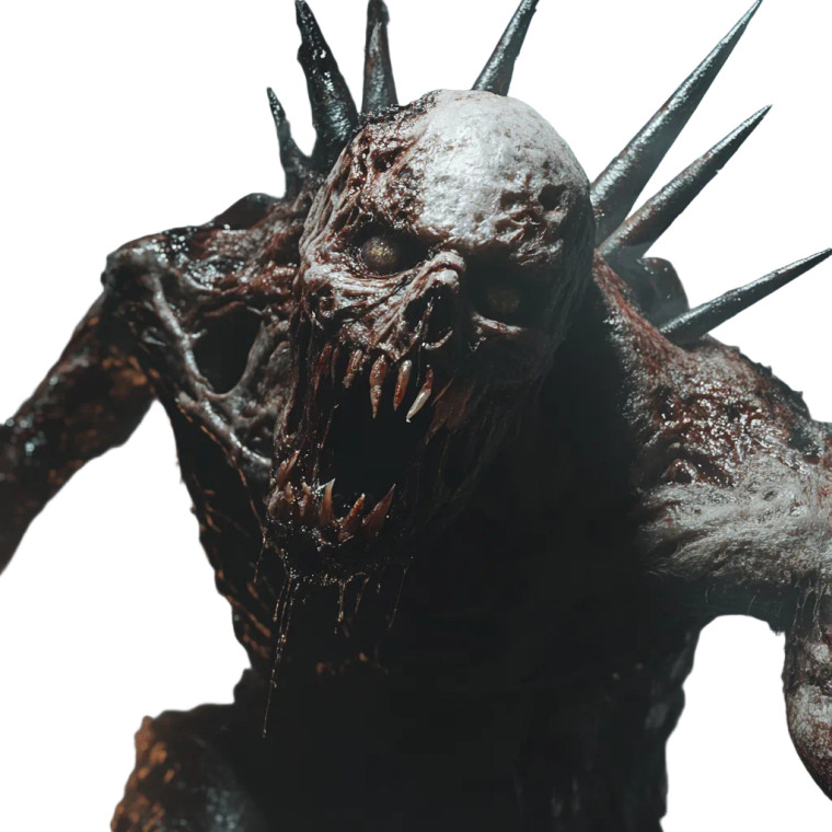 Sinister Zombie Attack Vinyl Car Decal Sticker – Waterproof & UV-Resistant 8"