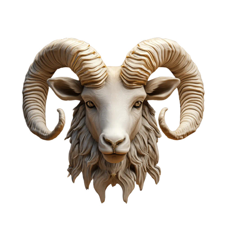 Aries Zodiac Sign V5 Vinyl Car Decal Sticker – Waterproof & UV-Resistant 8"