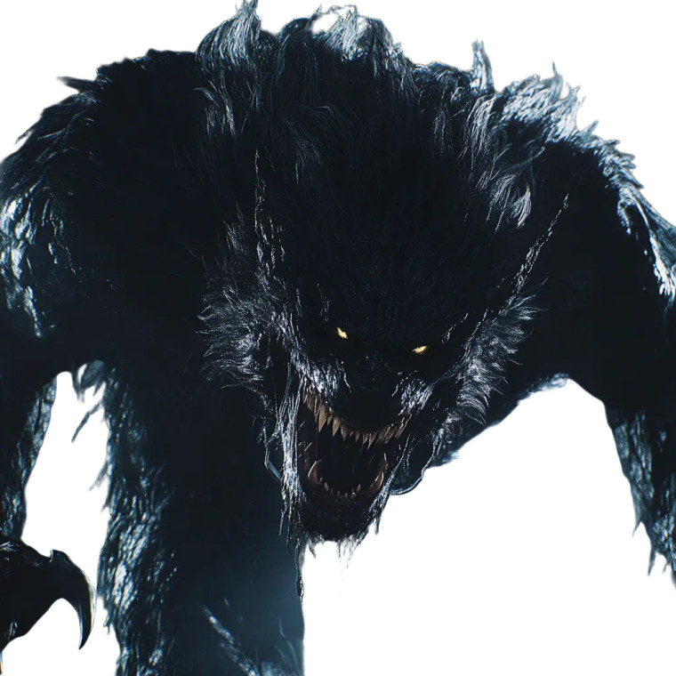 Nightmarish Underworld Werewolf Vinyl Car Decal Sticker – Waterproof & UV-Resistant 8"