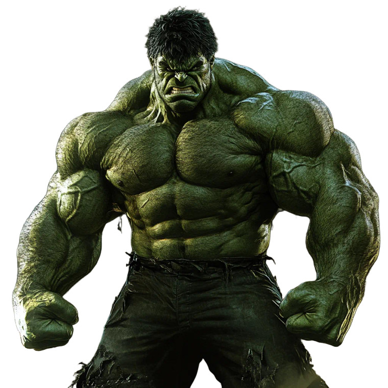 Angry Hulk Vinyl Car Decal Sticker – Waterproof & UV-Resistant 8"