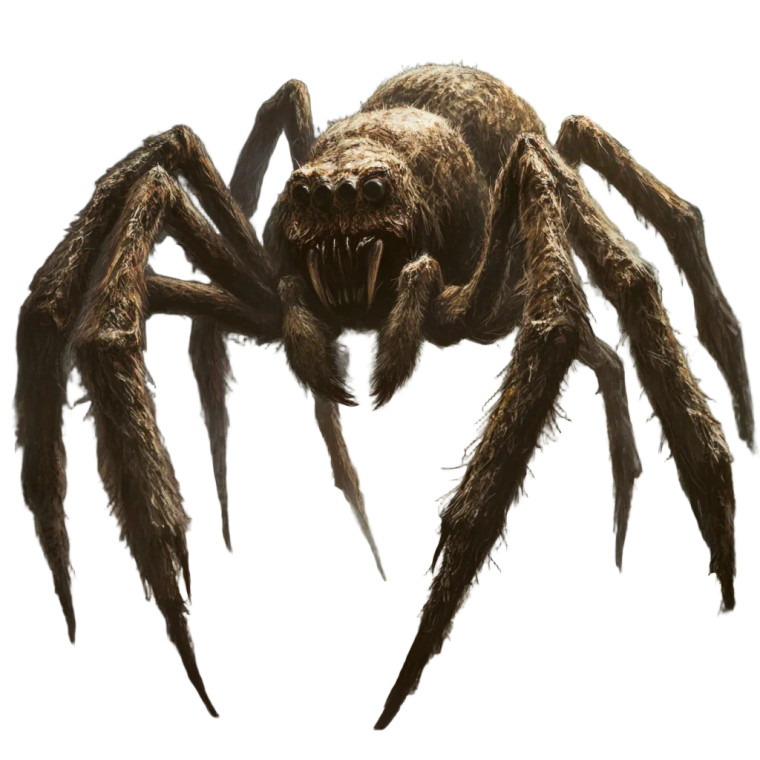 Giant Spider V8 Vinyl Car Decal Sticker – Waterproof & UV-Resistant 8"