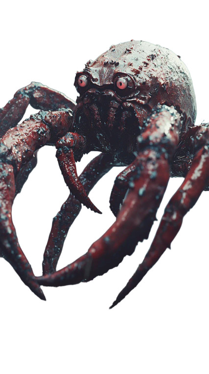 Horror Beast Vinyl Car Decal Sticker – Waterproof & UV-Resistant 8"