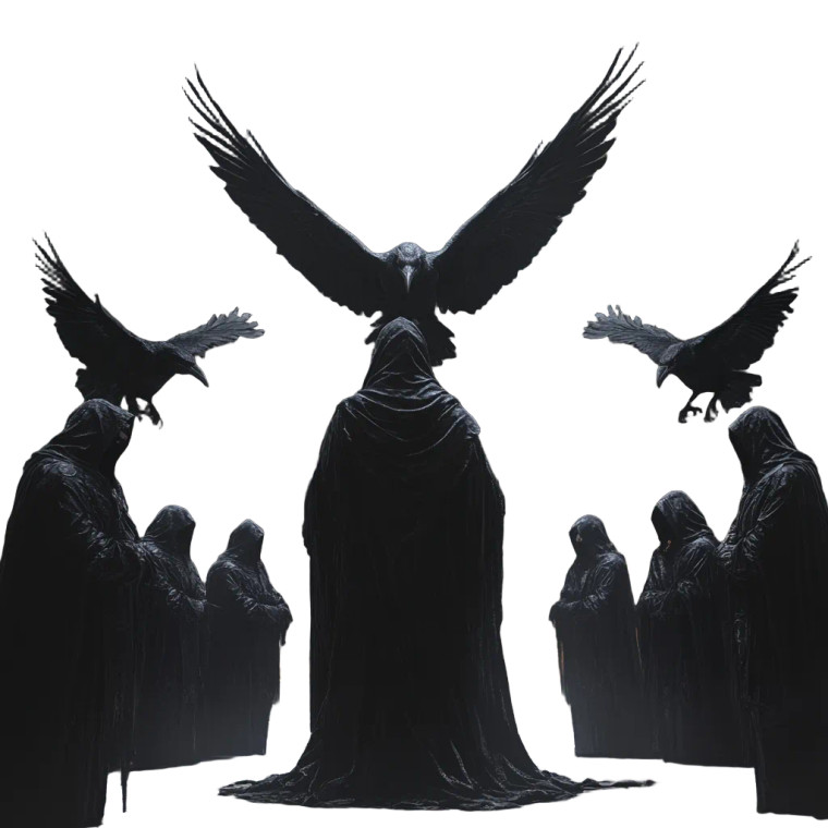 Dark Ritual Vinyl Car Decal Sticker – Waterproof & UV-Resistant 8"