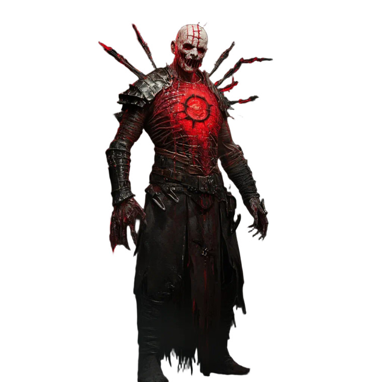 Hellraiser Cenobite V2 Vinyl Car Decal Sticker – Waterproof & UV-Resistant 8"