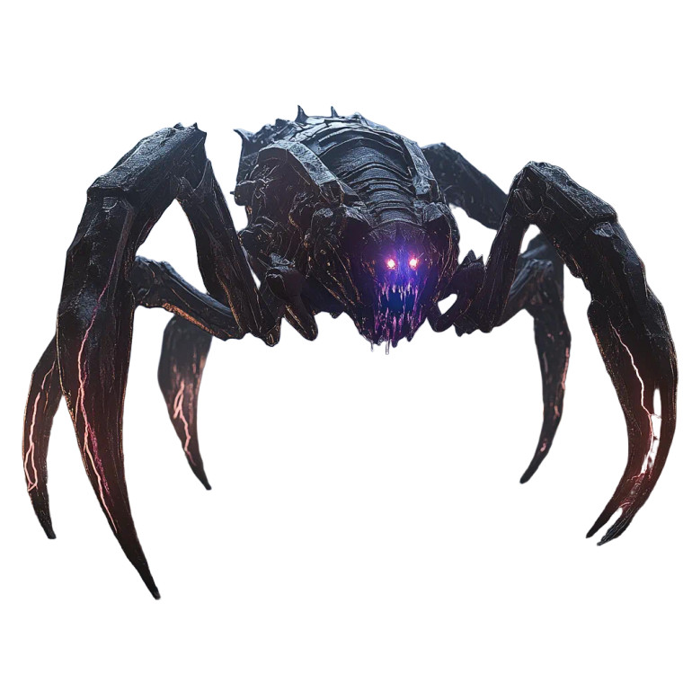 Necrotic Horror Creature Vinyl Car Decal Sticker – Waterproof & UV-Resistant 8"