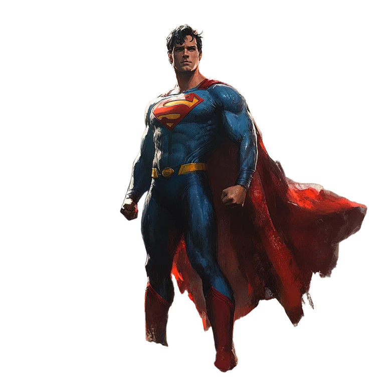 Superman Vinyl Car Decal Sticker – Waterproof & UV-Resistant 8"