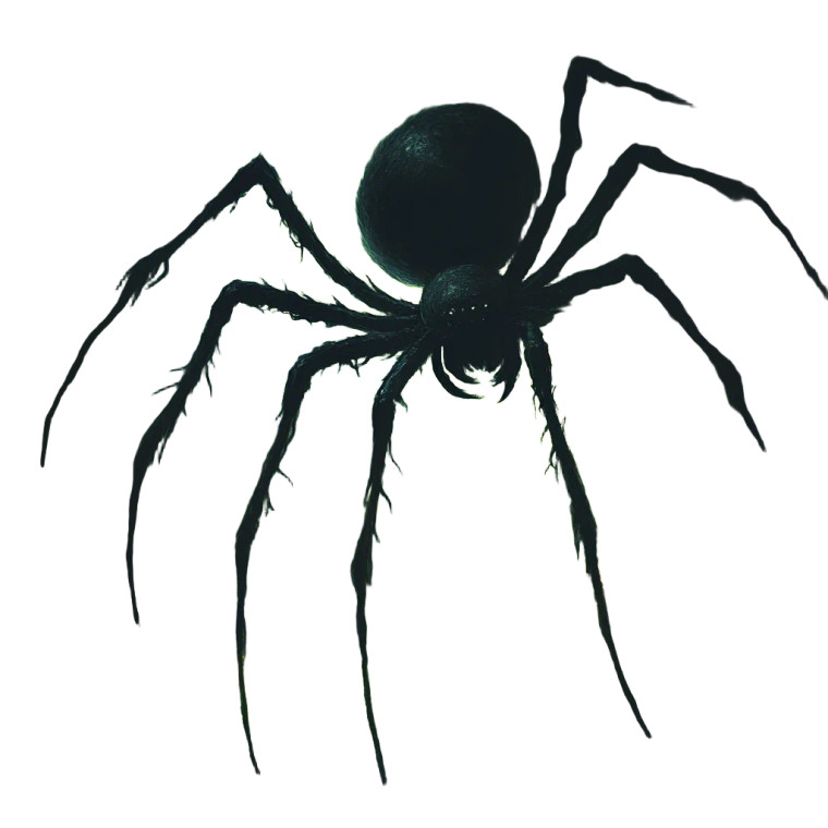 Giant Garden Spider Vinyl Car Decal Sticker – Waterproof & UV-Resistant 8"