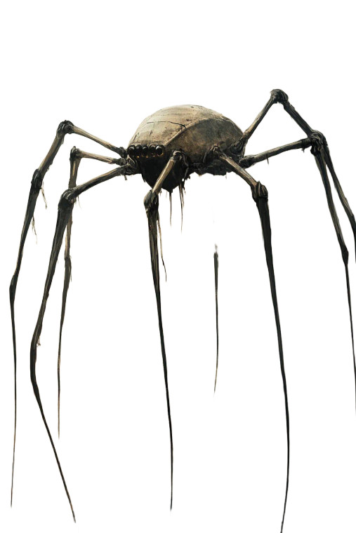 Surreal Ufo Spider Vinyl Car Decal Sticker – Waterproof & UV-Resistant 8"