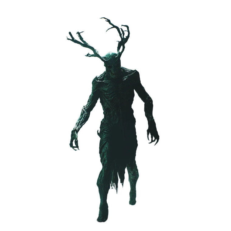 Terrifying Wendigo Vinyl Car Decal Sticker – Waterproof & UV-Resistant 8"