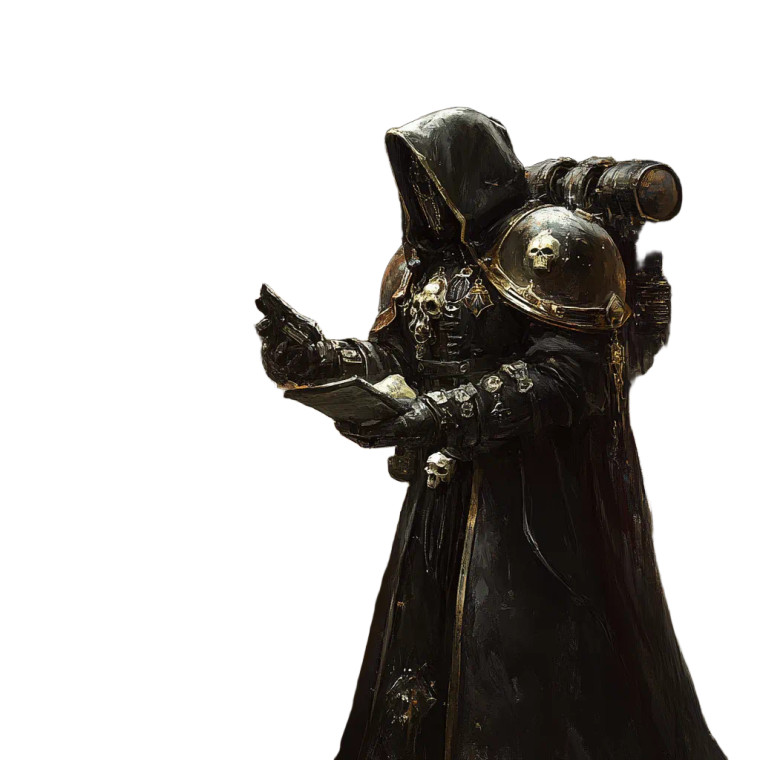 Warhammer 40K Apothecary Vinyl Car Decal Sticker – Waterproof & UV-Resistant 8"