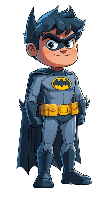 Dipper As Batman Vinyl Car Decal Sticker – Waterproof & UV-Resistant 8"