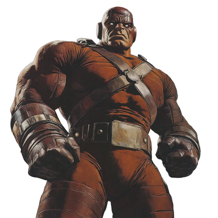 Marvel'S Juggernaut Vinyl Car Decal Sticker – Waterproof & UV-Resistant 8"