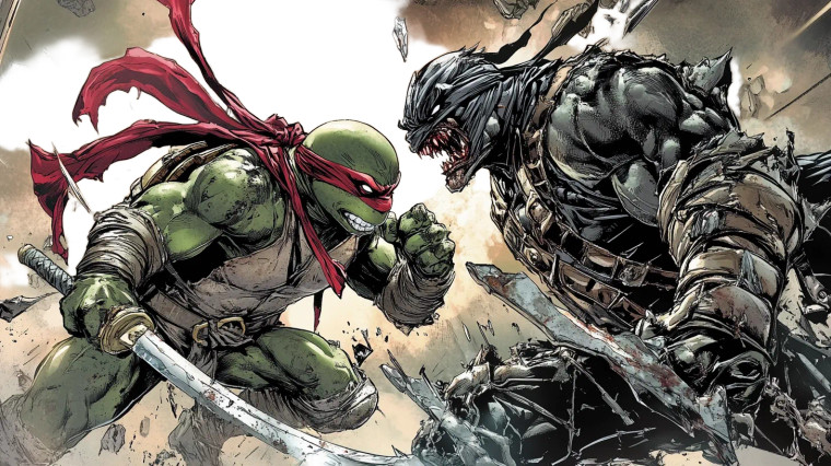 Ninja Turtle Battle Vinyl Car Decal Sticker – Waterproof & UV-Resistant 8"