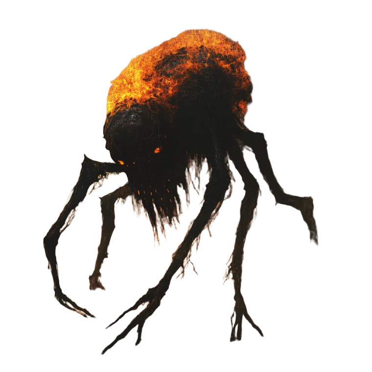 Shadow Creature Vinyl Car Decal Sticker – Waterproof & UV-Resistant 8"