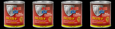 4x Destroy Rust Permanently | Gray 1 Quart Rust Treatment | For ...