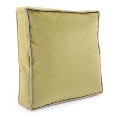 20 Gusseted Pillow  Bella Moss - Down Insert