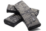 Custom laser engraved digital camo AR-15 magazine